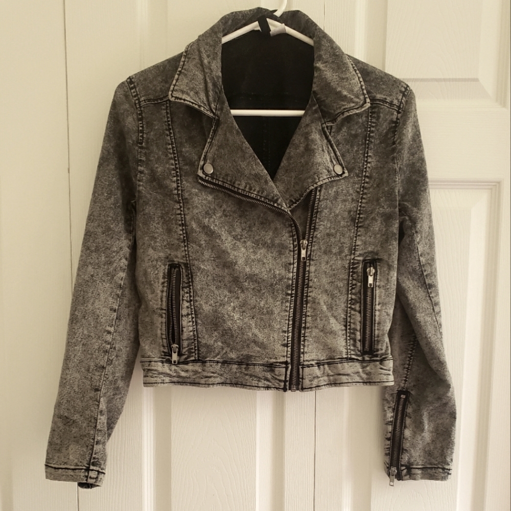 Divided by H&M gray denim jacket